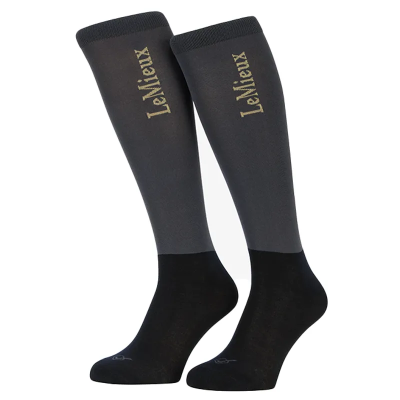 LeMieux Competition Riding Socks 2 Pack - Dusk