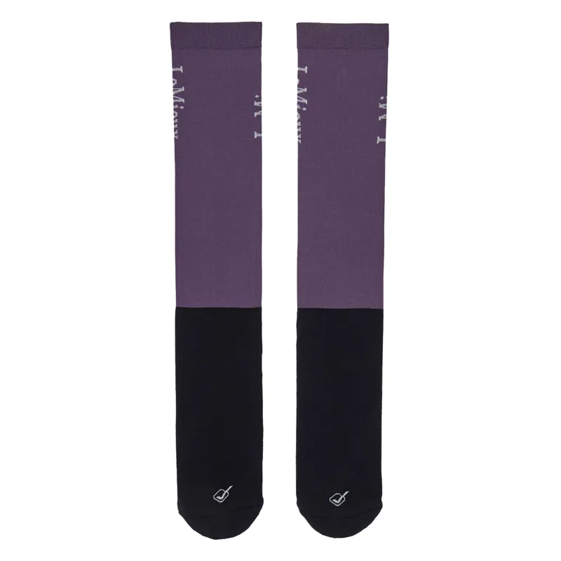 LeMieux Competition Riding Socks 2 Pack - Juniper-1