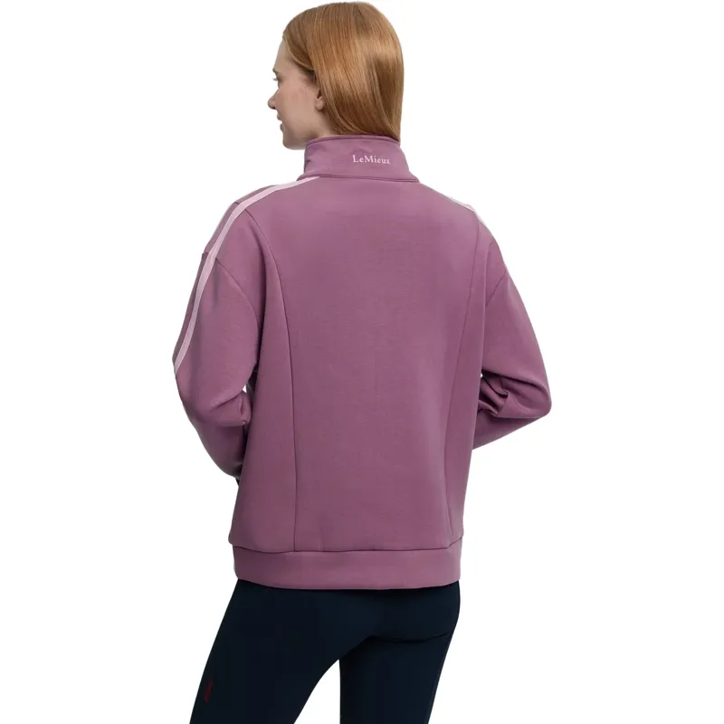 LeMieux Connie Womens Half Zip Sweatshirt - Mallow-3