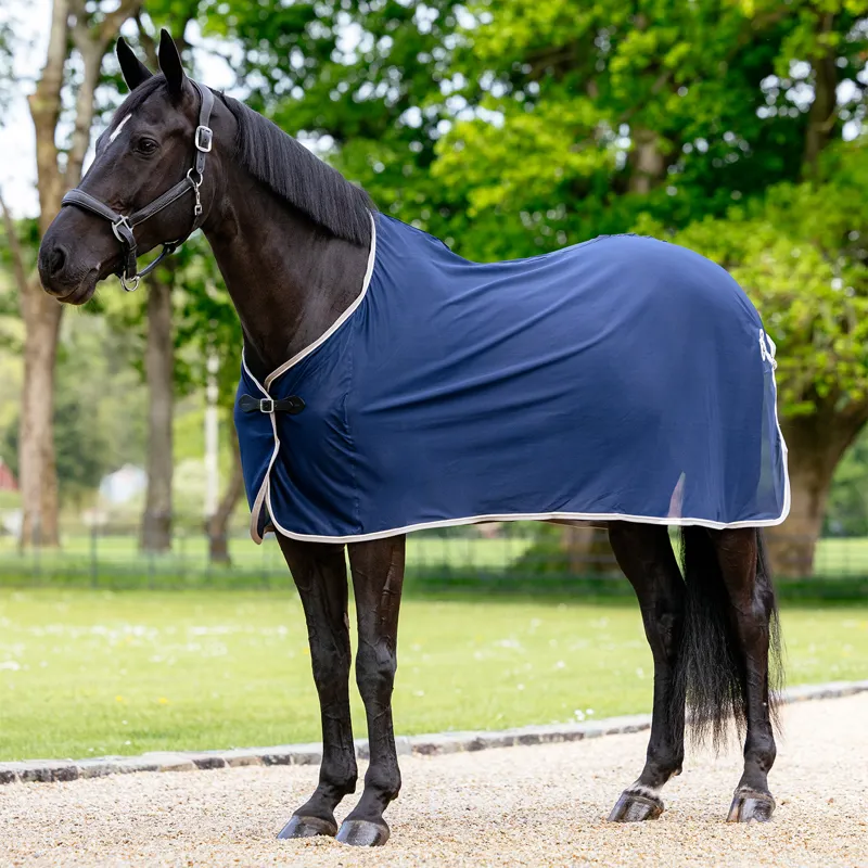 LeMieux Scrim Mesh Competition Cooler - Navy-3