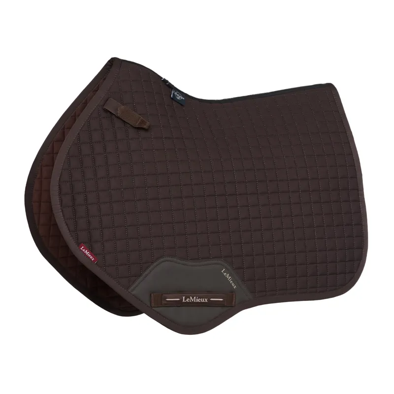 LeMieux Cotton Close Contact Saddlecloth - Brown
