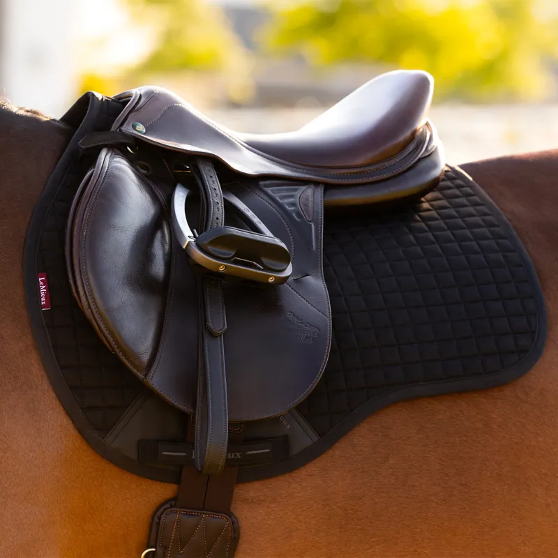 LeMieux Cotton GP Square - Black-2