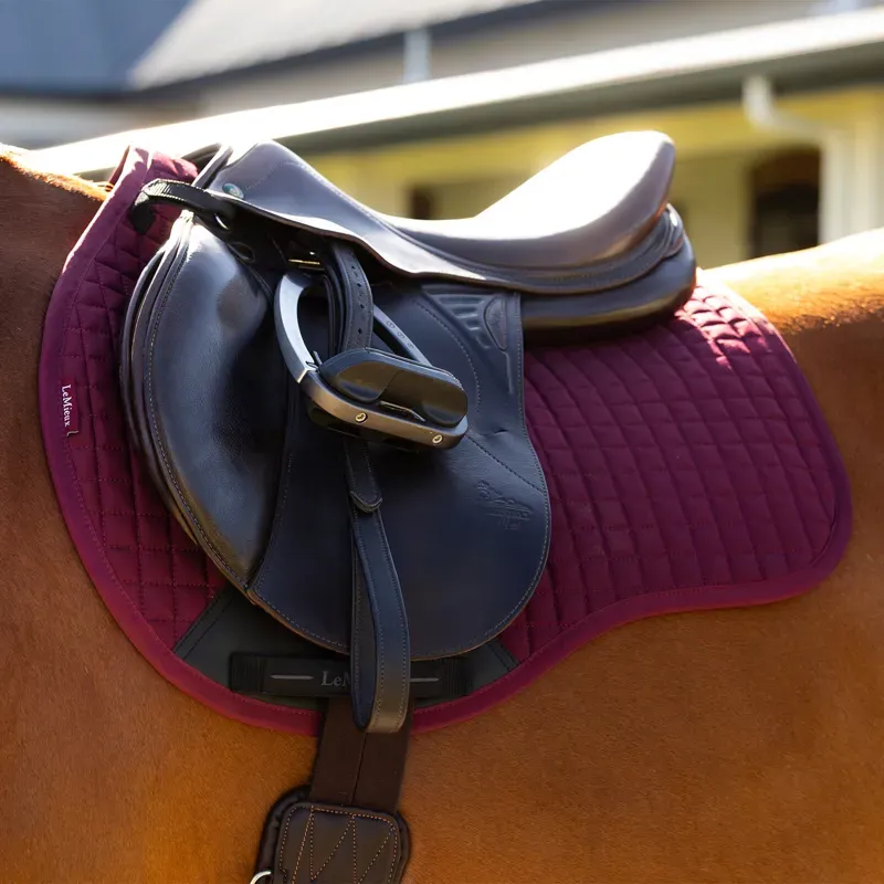 LeMieux Cotton GP Square - Burgundy-1