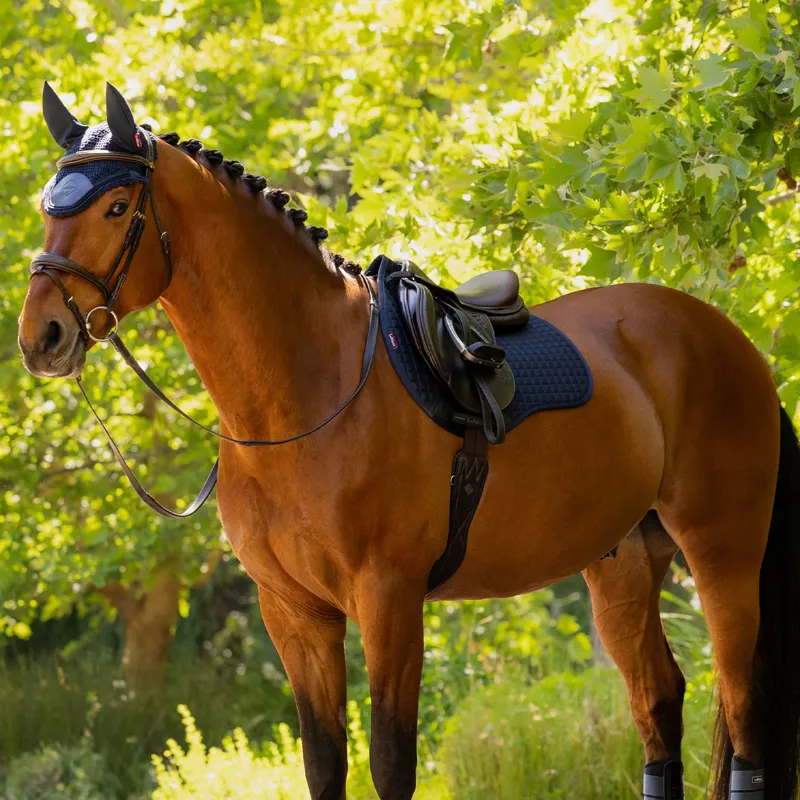 LeMieux Cotton GP Square - Navy-1