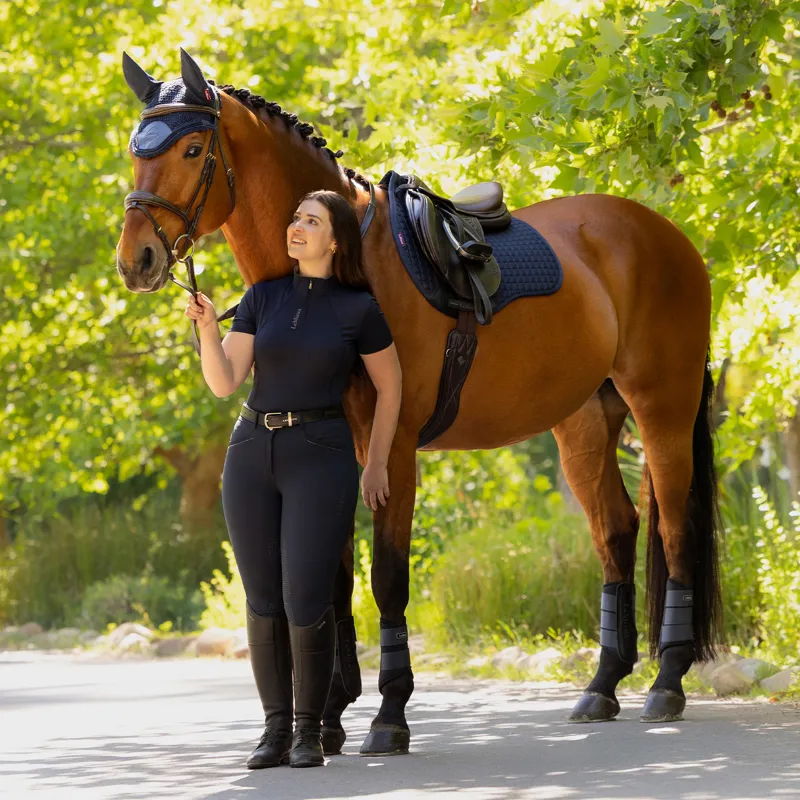 LeMieux Cotton GP Square - Navy-2