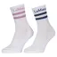 LeMieux Crew Socks Twin Pack - Fondant/Shadow