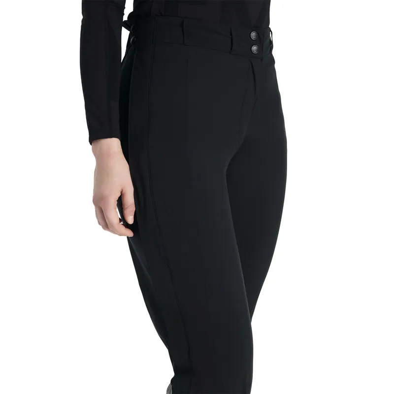 LeMieux Darcey Womens Waterproof 3/4 Competition Over Breeches - Black-2