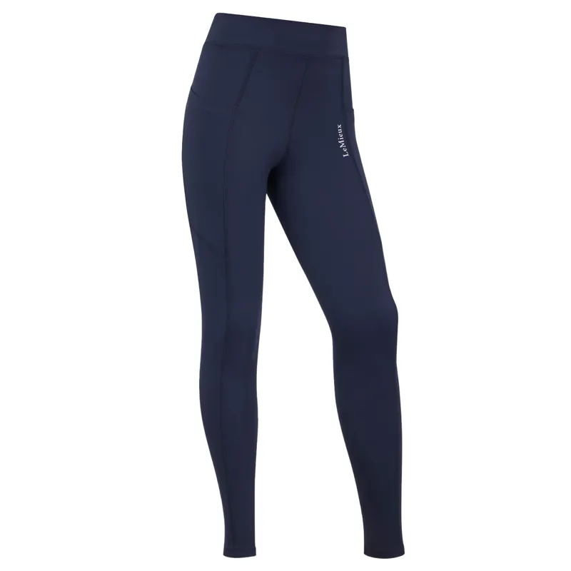 LeMieux Young Rider Darla Junior Sport Leggings - Navy-2