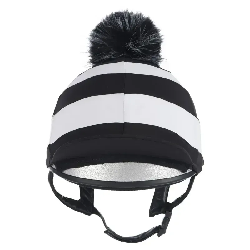 LeMieux Derby Pom Pom Hat Silk - Black-2