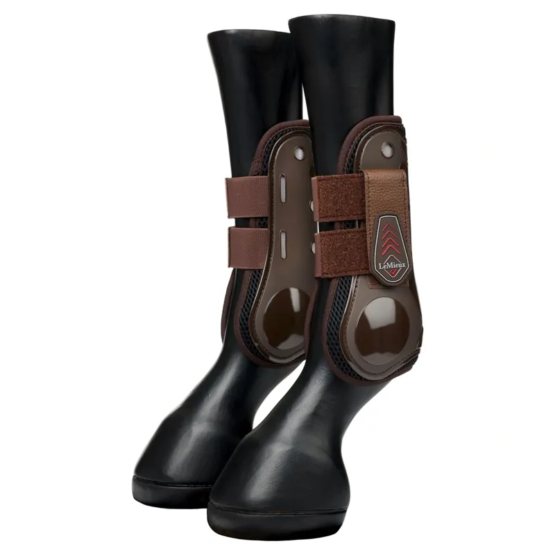 LeMieux Derby ProJump Tendon Boots - Brown-1