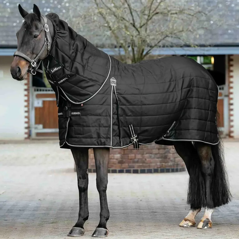 LeMieux Kudos ClimaCore Detachable Neck 200g Stable Rug - Black