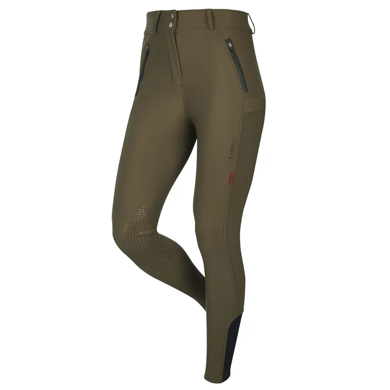 LeMieux DryTex Waterproof Knee Grip Ladies Breeches - Alpine