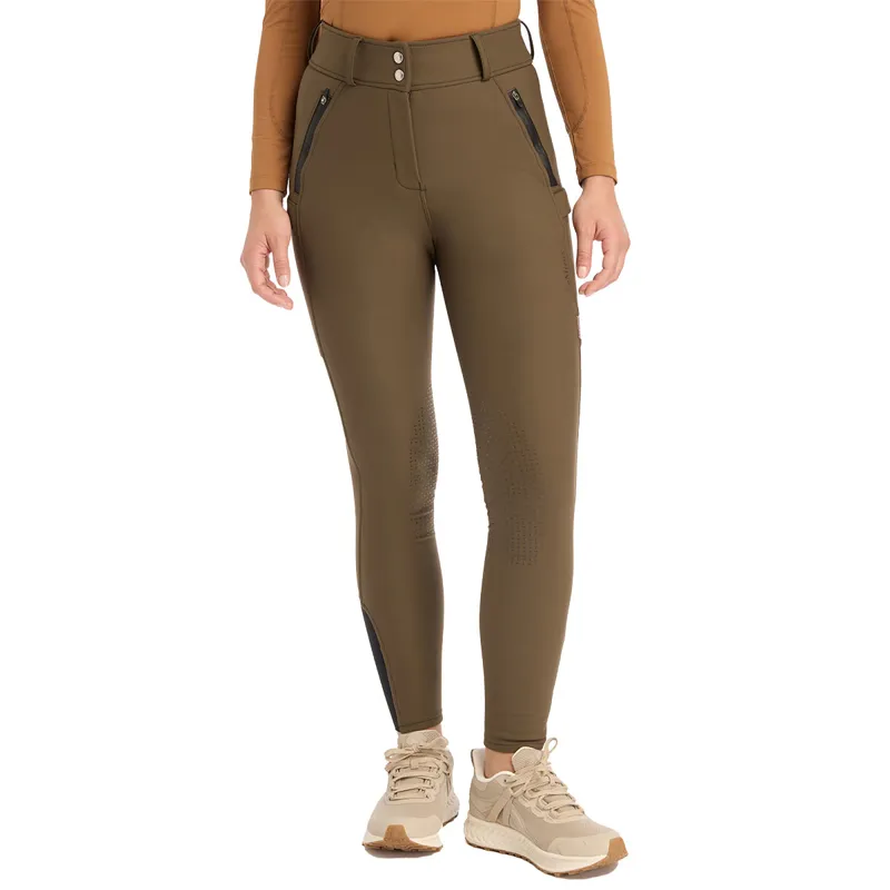 LeMieux DryTex Waterproof Knee Grip Ladies Breeches - Alpine-2