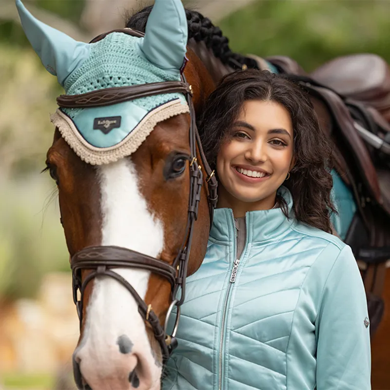 LeMieux Dynamique Ladies Jacket - Aqua-7