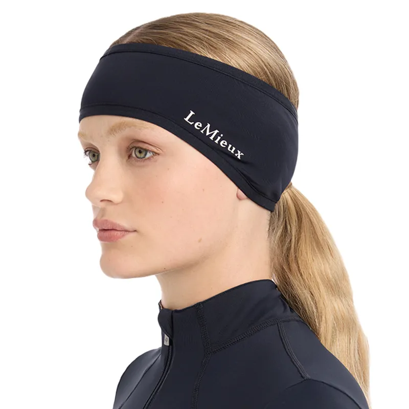 LeMieux Ear Warmer Headband - Indigo-4