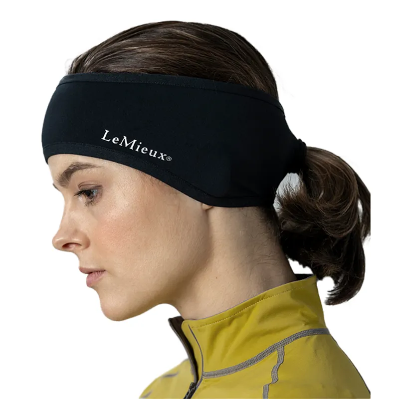 LeMieux Ear Warmer Headband - Black-2