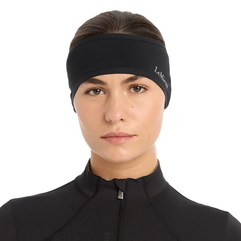 LeMieux Ear Warmer Headband - Black-1
