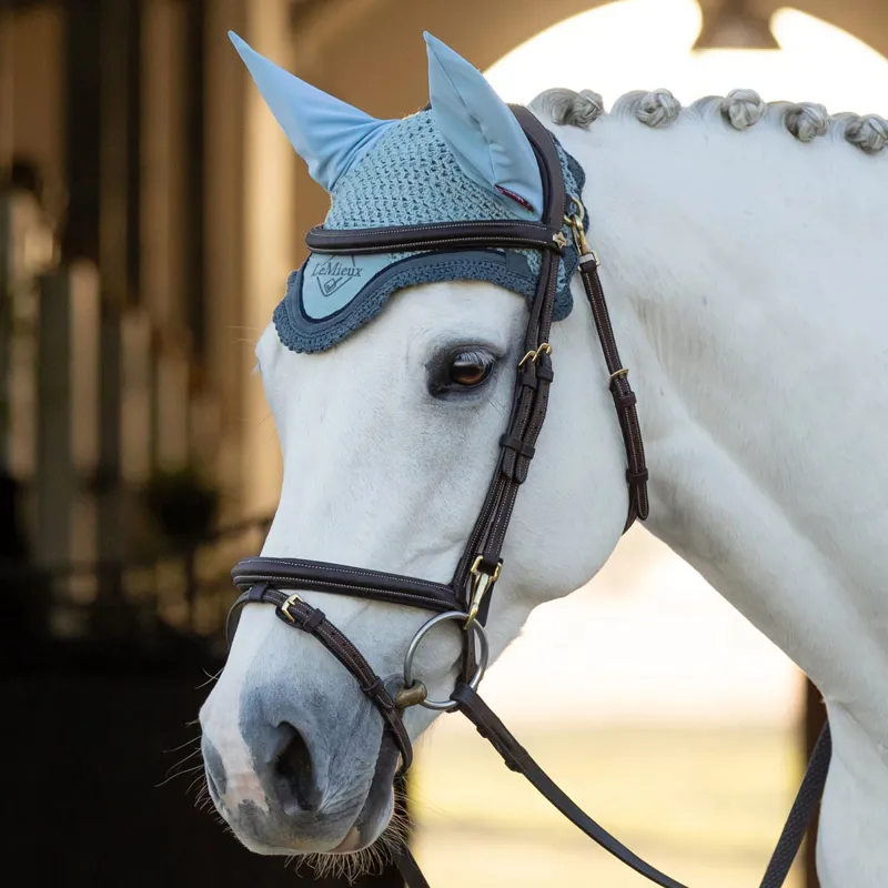 LeMieux Classic Fly Hood - Glacier-1