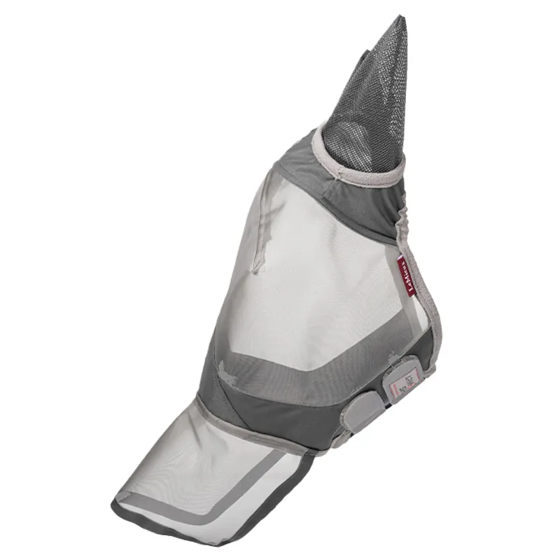 LeMieux ArmourShield Pro Ears and Nose Full Fly Mask - Grey-2