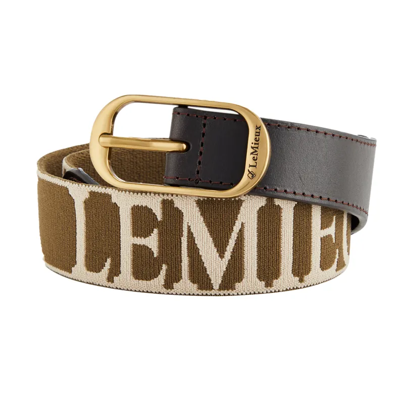 LeMieux Eddie Elasticated Belt - Alpine