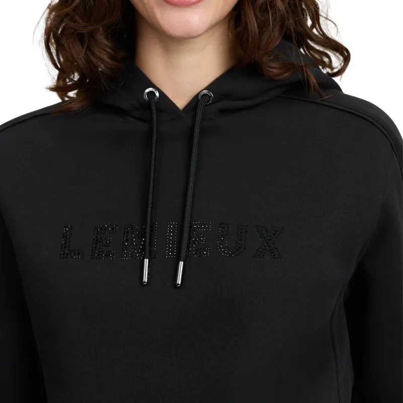 LeMieux Eden Womens Sparkle Hoodie - Black-2