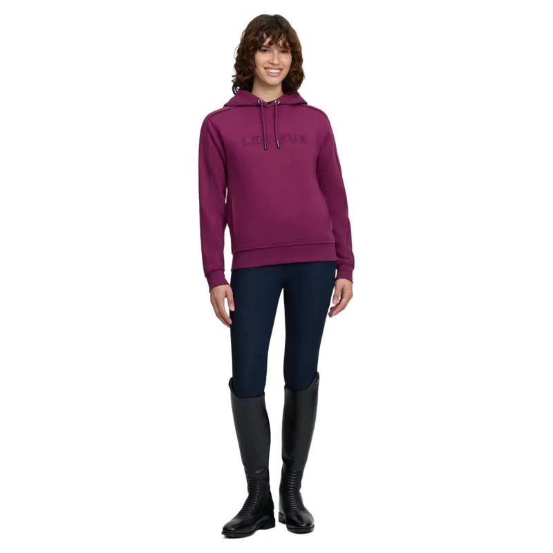 LeMieux Eden Womens Sparkle Hoodie - Blackberry-5