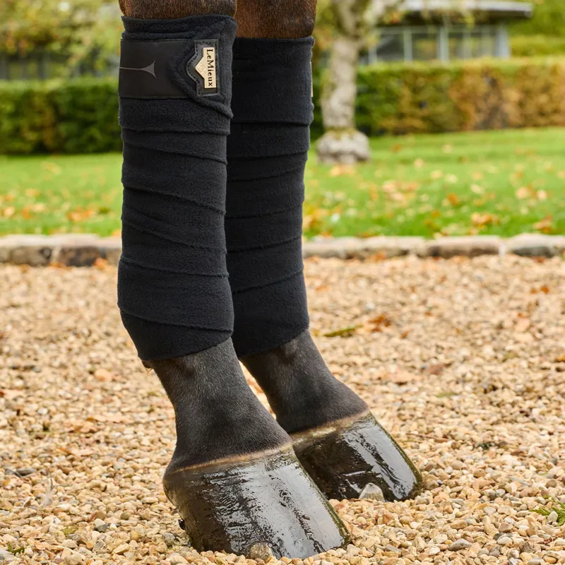 LeMieux Elevate Polo Bandages - Black-1