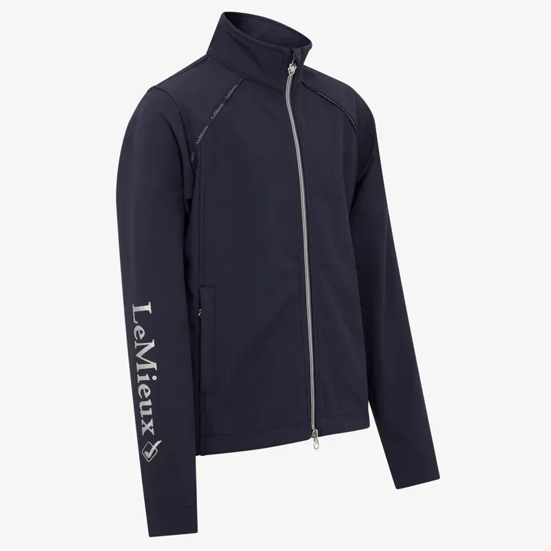 LeMieux Young Rider Softshell Jacket - Navy-2