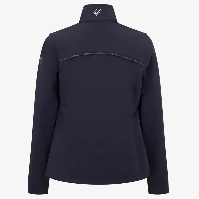 LeMieux Young Rider Softshell Jacket - Navy-4