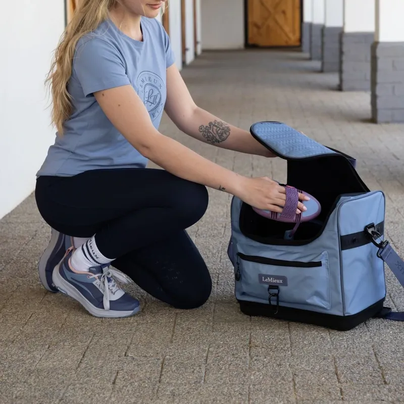LeMieux Elite Pro Grooming Bag - Powder Blue-4