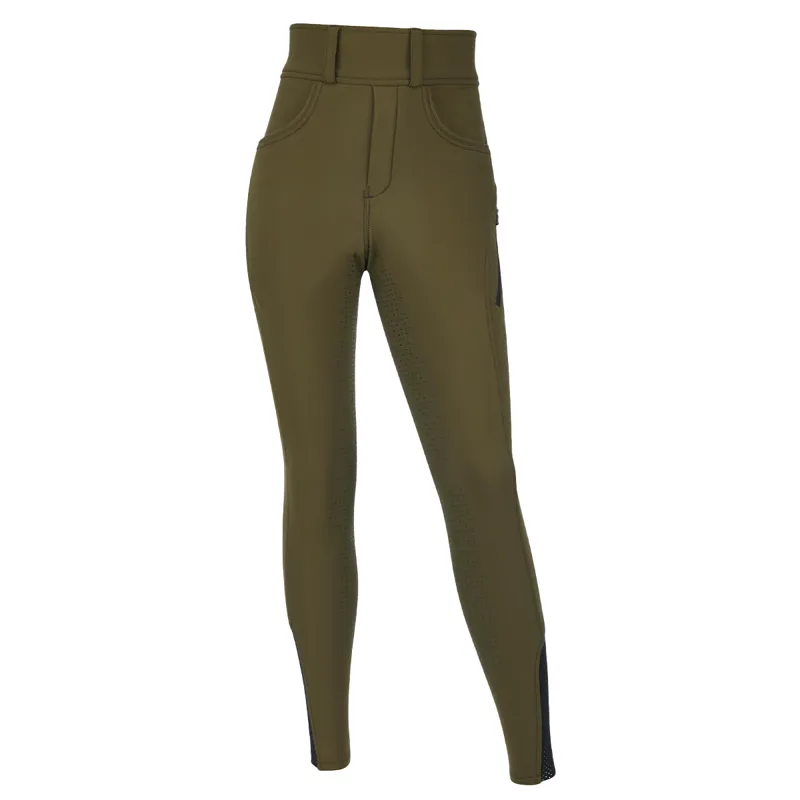 LeMieux Ella Young Rider Winter Bregging Riding Tights - Alpine-2