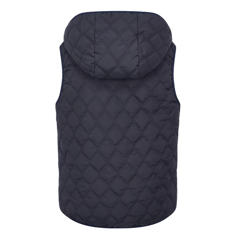 LeMieux Young Rider Eloise Reversible Winter Gilet - Navy-9