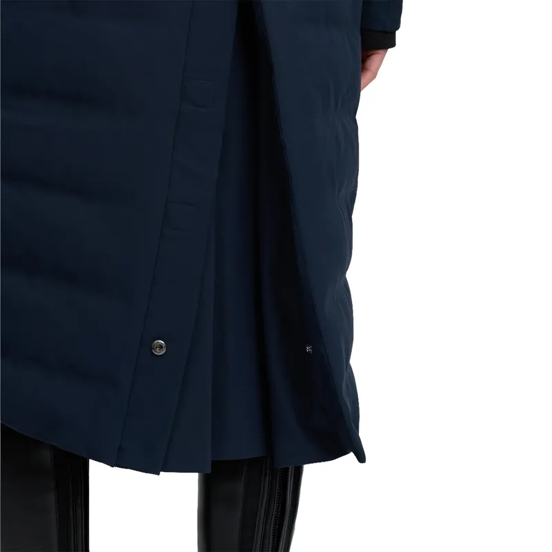 LeMieux Erin Womens Waterproof Long Padded Coat - Navy Pre-Order-6