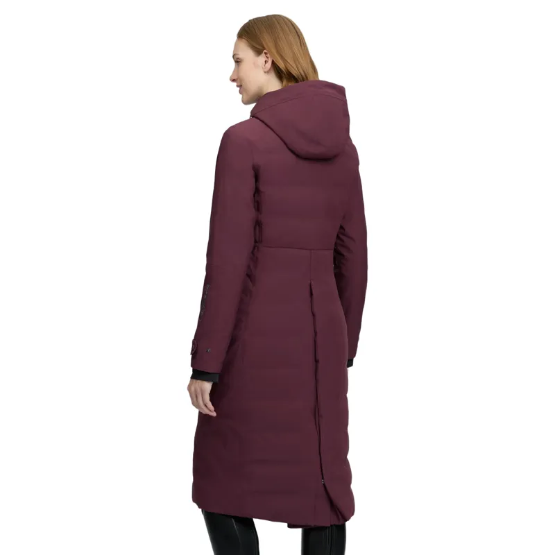 LeMieux Erin Womens Waterproof Long Padded Coat - Bramble Pre-Order-2