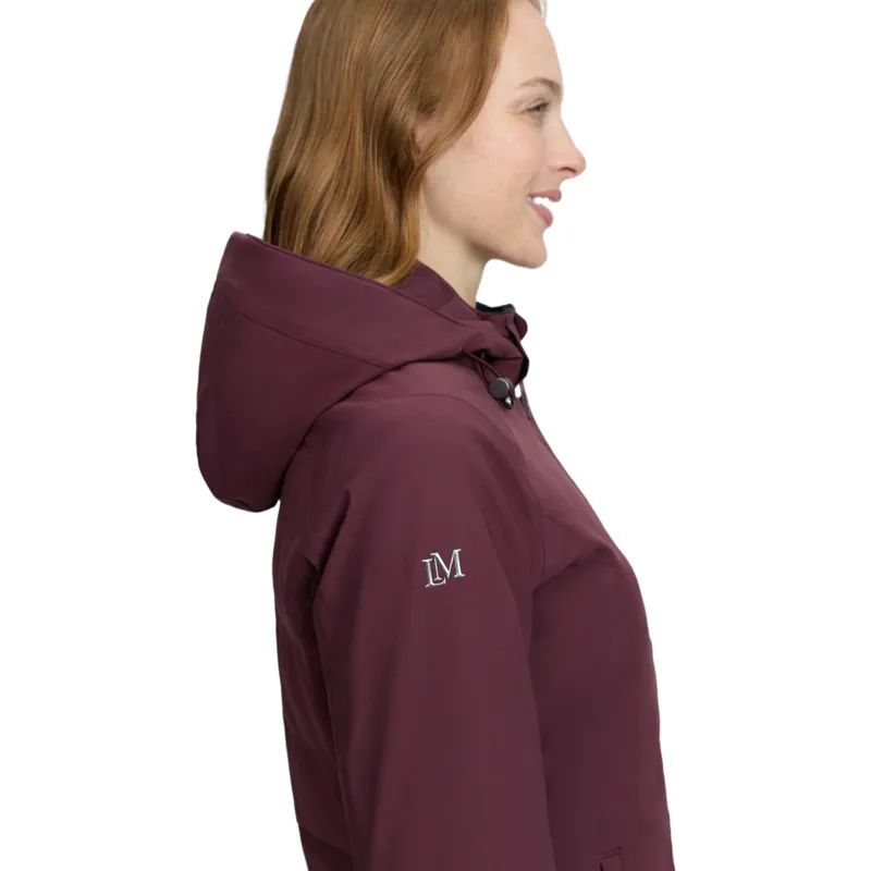 LeMieux Erin Womens Waterproof Long Padded Coat - Bramble Pre-Order-4