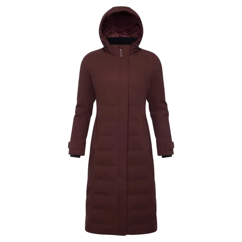 LeMieux Erin Womens Waterproof Long Padded Coat - Bramble Pre-Order-3