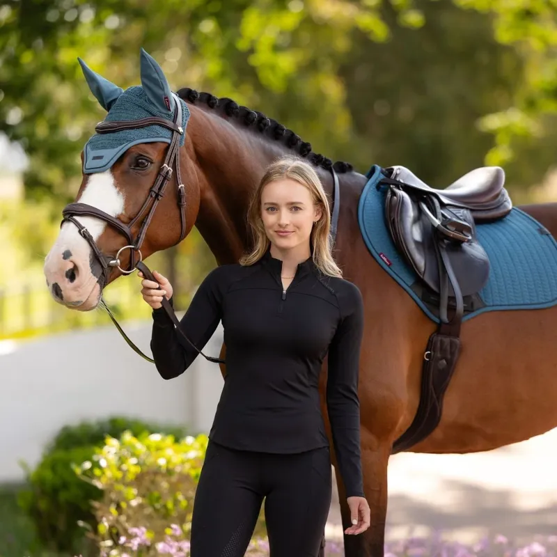 LeMieux Essence Close Contact Saddlecloth - Jungle-1