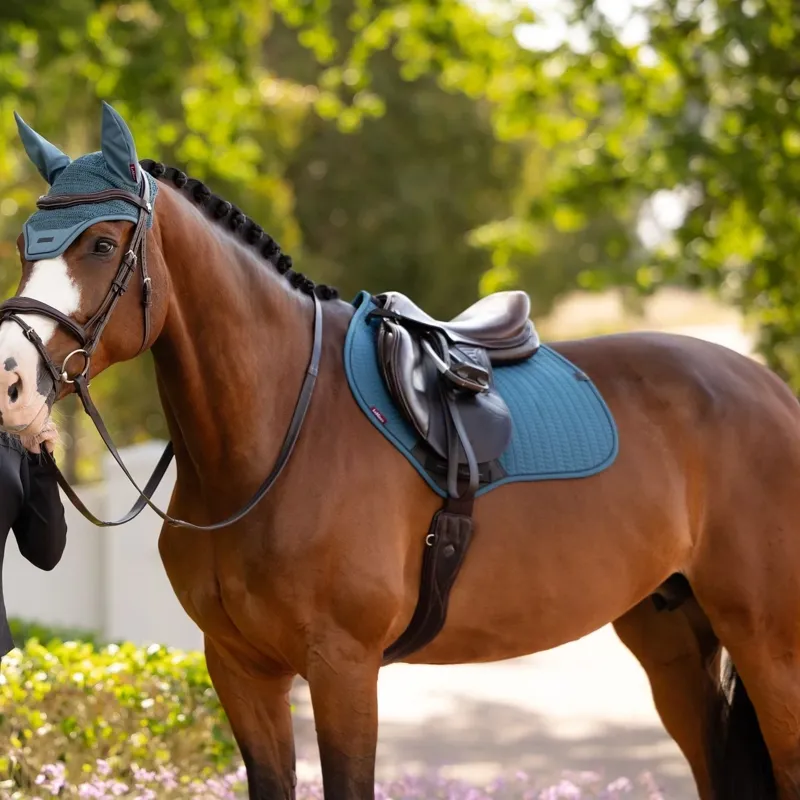 LeMieux Essence Close Contact Saddlecloth - Jungle-2