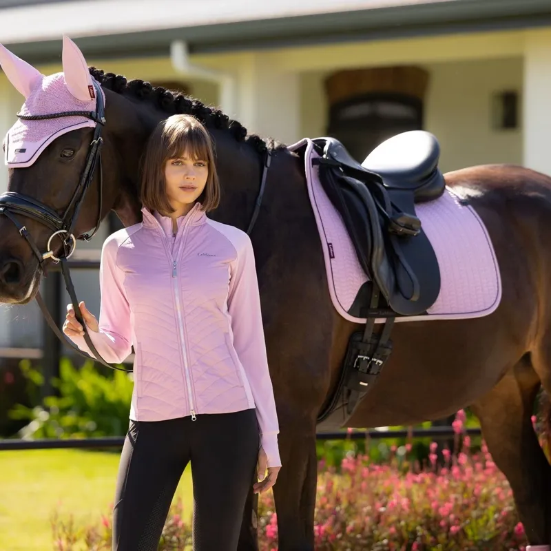 LeMieux Essence Dressage Saddlecloth - Fondant-1