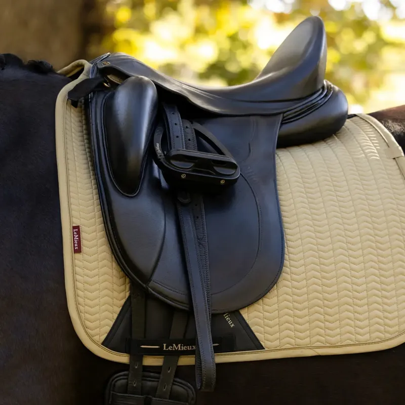 LeMieux Essence Dressage Square - Pear-5