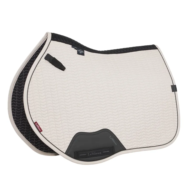 LeMieux Essence Eurojump Saddlecloth - Stone