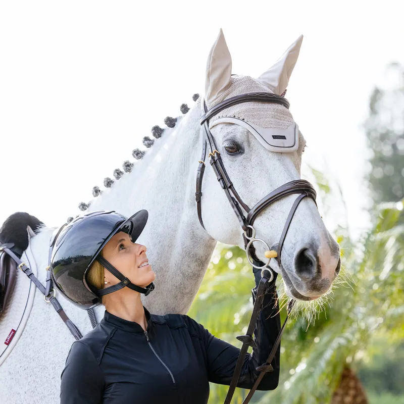 LeMieux Essence Fly Hood - Stone-3