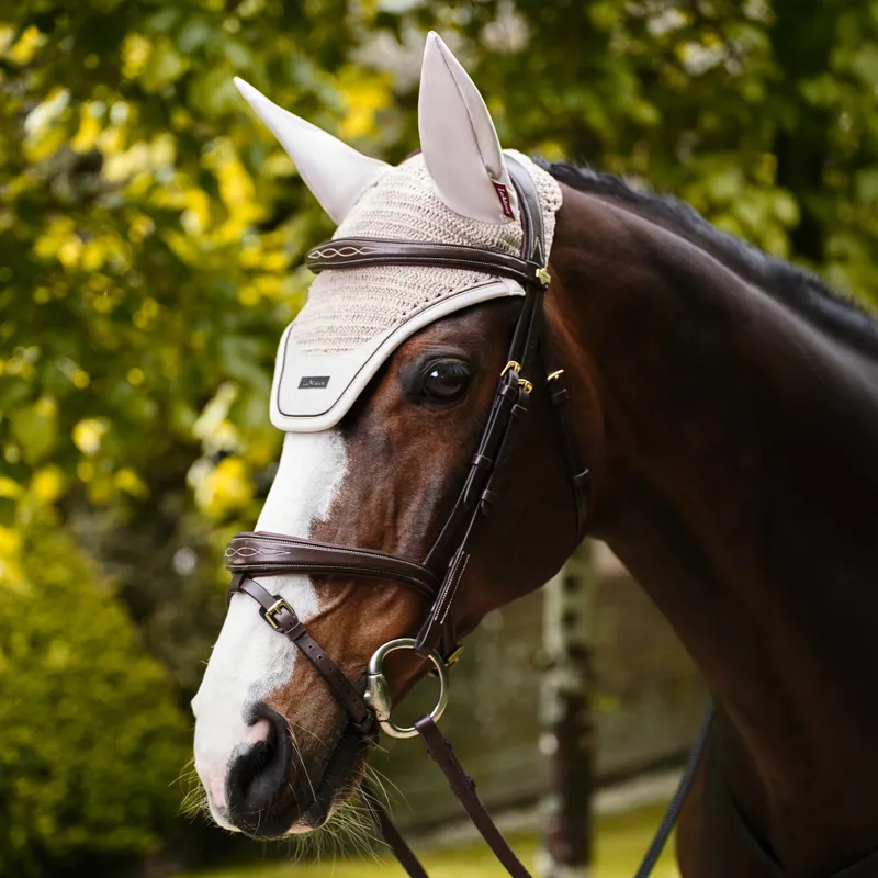 LeMieux Essence Fly Hood - Stone-1