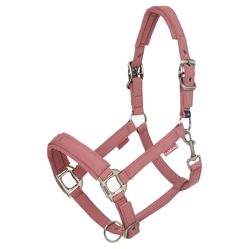 LeMieux Essence Softshell Headcollar - Rosewood