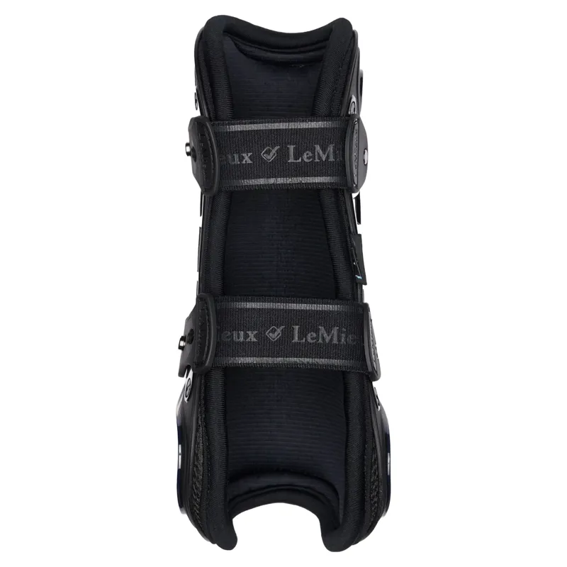 LeMieux Exo-Flex Tendon Boots - Black/Black-2