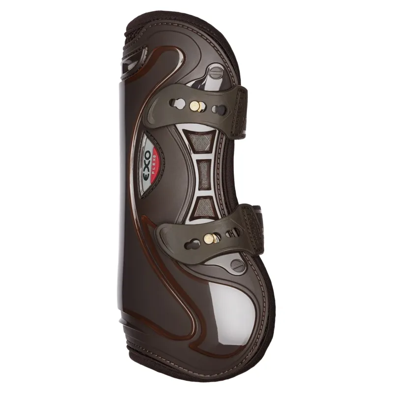 LeMieux Exo-Flex Tendon Boots - Brown/Brown