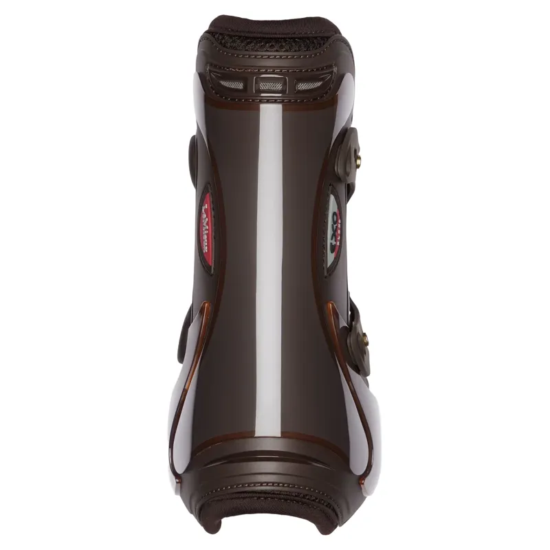 LeMieux Exo-Flex Tendon Boots - Brown/Brown-3