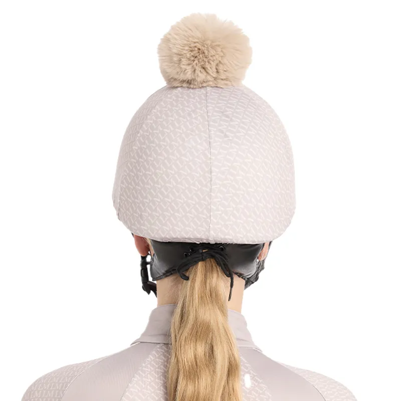 LeMieux Faith Hat Silk - Ash/Stone-5