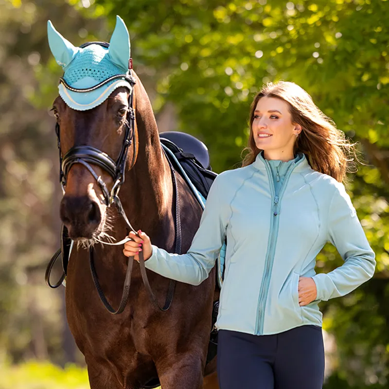 LeMieux Faye Ladies Fleece - Aqua-8