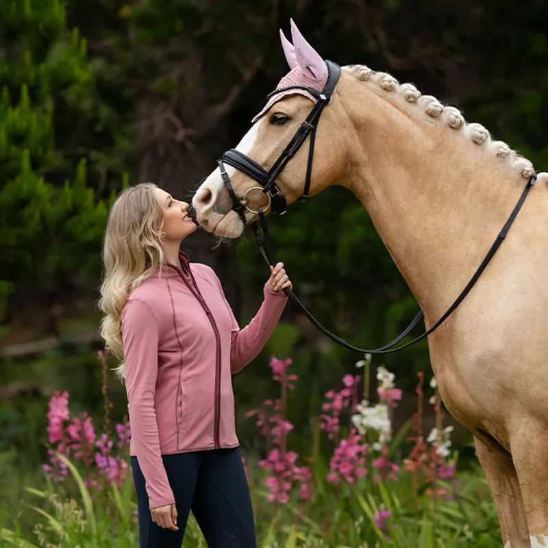 LeMieux Faye Ladies Fleece - Peony-6